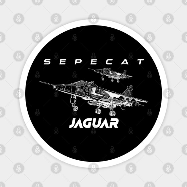 Sepecat Jaguar Magnet by aeroloversclothing